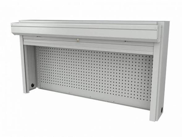 Экран ДВК перфорированный с роллетой 1800 мм