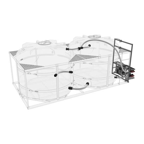 Комплекс насосный 817л/мин для КАС BО2 G2