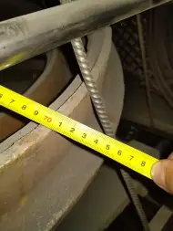 Люк колодезный в сборке