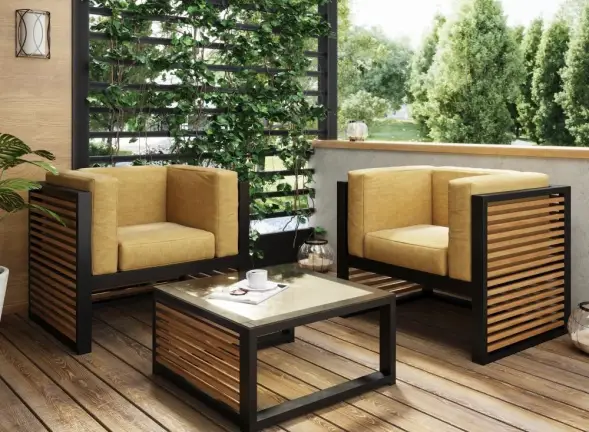 Кресло «Параллель» 2 Лиственница