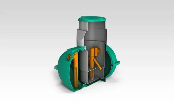 Септик "Rostok" "Коттеджный Плюс" черный