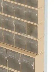 Стойка бежевая напольная Стелла-техник 405-00-09-05-B