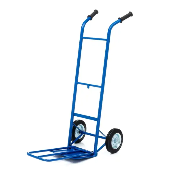 Тележка грузовая Стелла-техник КГ-150-200-И с откидной полкой, грузоподъемность 150 кг