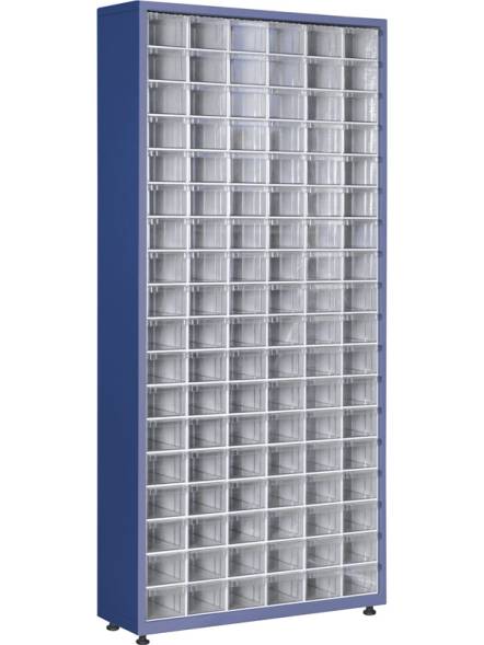 Шкаф TMD4, комплект 108 ящиков, 875х235х1860 мм