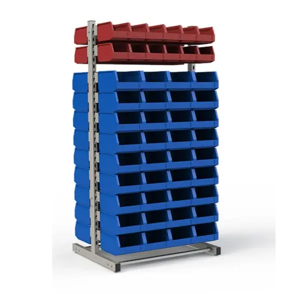 Стеллаж двусторонний №106 (1835х950х760)