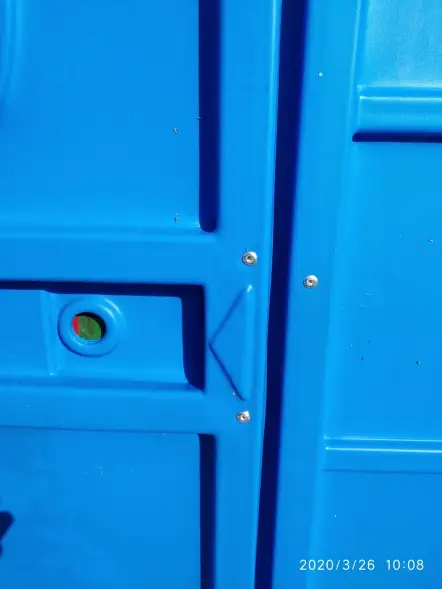 Туалетная кабина «Стандарт КК Люкс» с деревянным поддоном