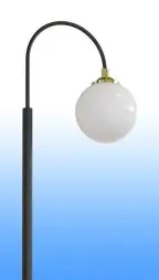 Стальной фонарный столб Т-22 со светильником 4,516 м