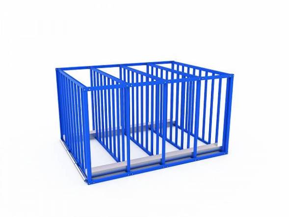 Стеллаж для листового материала ДВК STEELOR.V2-02