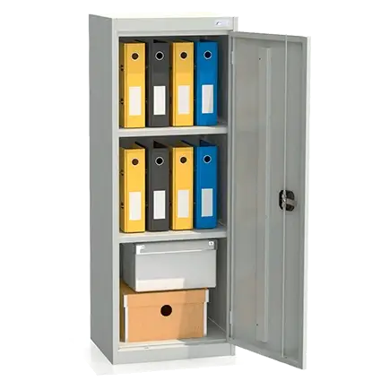 Шкаф архивный ШХА-50(40)/1310 1310x490x400 мм Светло-серый