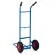Тележка грузовая Стелла-техник КГ-150-PU-1120-255 с откидной полкой, грузоподъемность 150 кг