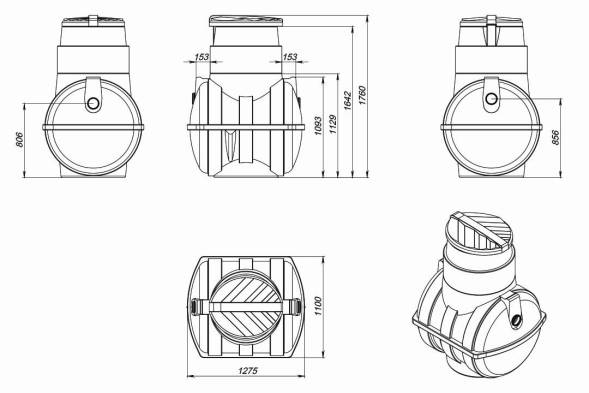 Септик Rostok Мини