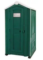 Туалетная кабина Евростандарт «Люкс» с пластиковым поддоном