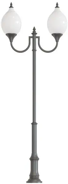 Фонарь уличный «Лотос - 1» со светильником 4,695 м