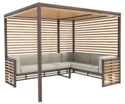 Пергола «Параллель» 2 Без дополнительной перегородки