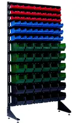 Стеллаж с пластиковыми ящиками 1801-3/3/6 СH-Kombo