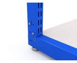 Система для хранения металлическая односторонняя ДВК SORTEX 1075 №1-4, синий [КГ030379]