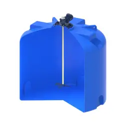 Емкость TR 5000 синий с лопастной мешалкой