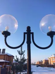 Фонарь уличный «Сити» со светильниками 4,052 м