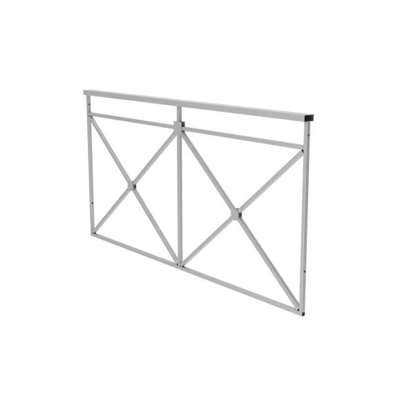 Ограждение пешеходное Крест секция тип 2