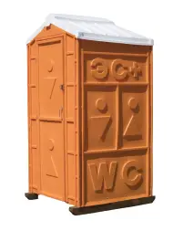 Туалетная кабина «Комфорт» с пластиковым поддоном