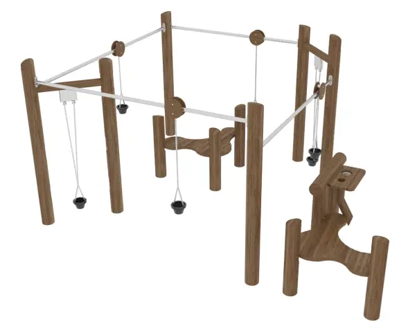 Направляющие с ведрами AQUAWOOD «Тетюши»