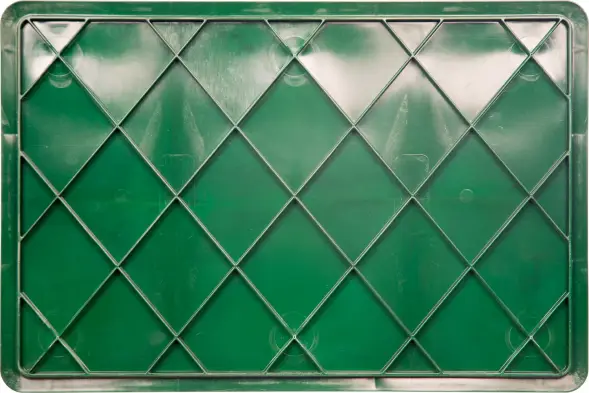 Ящик пластиковый перфорированный, 600x400x140 мм, 27 л, синий [705.02.01]