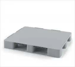 Универсальный сплошной пластиковый поддон 1200х1000 на двух полозьях