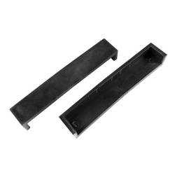 Губки-накладки быстросъемные мягкие для тисков слесарных 125 мм BERGER