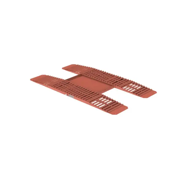 Эстакада разборная металлическая "Комфорт", 4м, грузоподъемность 50т, красная