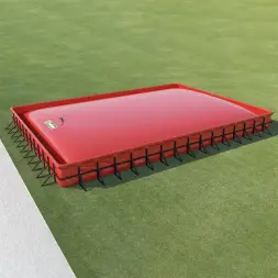 Комплект 50 кубов для КАС: емкость + подложка + берма (обрешетка)