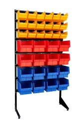 Стойка для хранения РТИ с пластиковыми ящиками 1801-0/0/3/4 Kombo