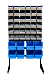 Стенд с навесными ящиками для расходных материалов 1801-0/0/6/2 Gr-S