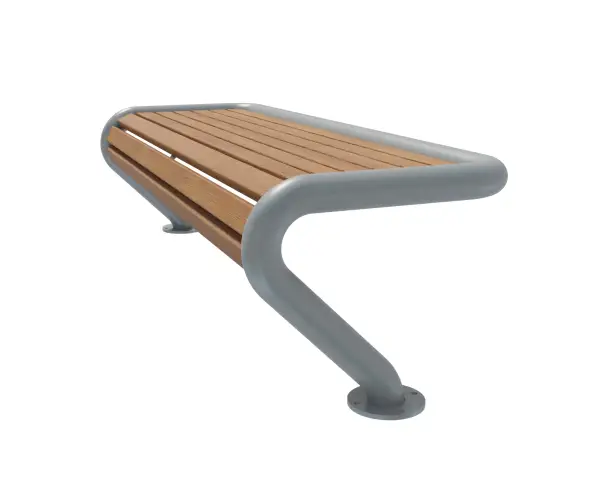 Скамейка стальная «Яуза» В 1.0 без спинки