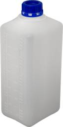 Бутыль пластиковая с пробкой 32 мм, 1 л, белый [ПБк 1м 32мм]