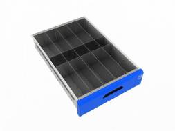 Комплект перегородок в ящик WOKER PRO ДВК 27E х 36E №2 (высота 65 мм)