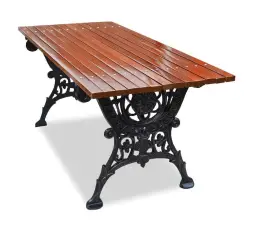 Стол садовый «Ажурный» 3,0 м (3 опоры)