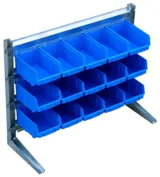 Органайзер для мелких изделий и крепежа в гараж Серый