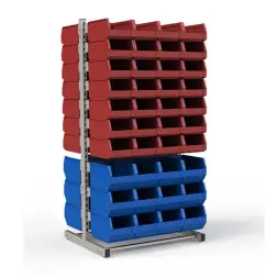 Стеллаж двусторонний №123 (1835х950х760)