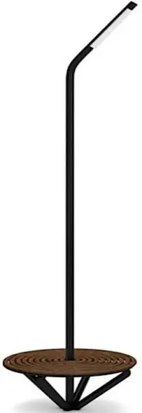 Стальной фонарный столб «Яуза» со скамейкой В 3.2 4,6 м