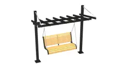 Качели парковые тип 3