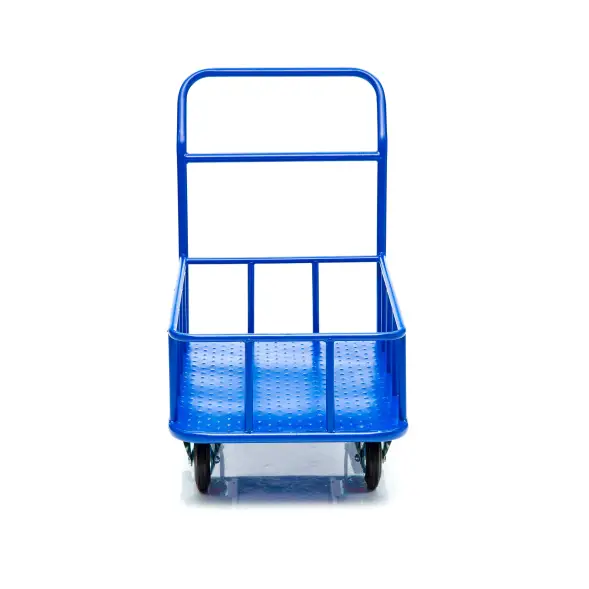 Тележка платформенная Стелла-техник КПБ-300-125-К, с бортом, 600х900мм