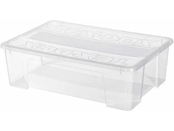 Ящик TEX BOX 570х380х170 мм, 28 л, прозрачный