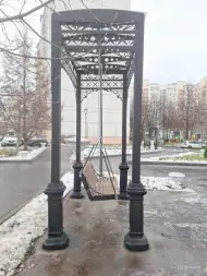 Качели парковые «Сити» Двухсекционные