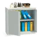 Шкаф архивный ALR 8810 880x1000x450 мм Светло-серый