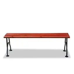 Банкетка стальная «Элегант» 3,0 м (3 опоры)