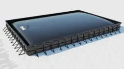 Емкость мягкая ПВХ 50 кубов для КАС красный