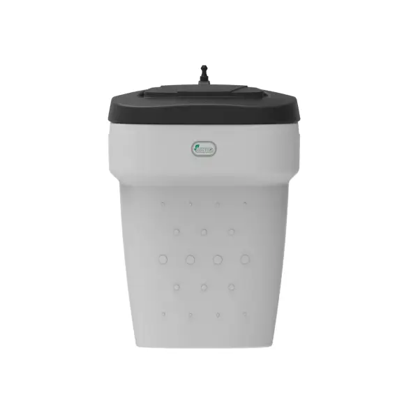 Солевой бак 350 литров (в сборе) зеленый