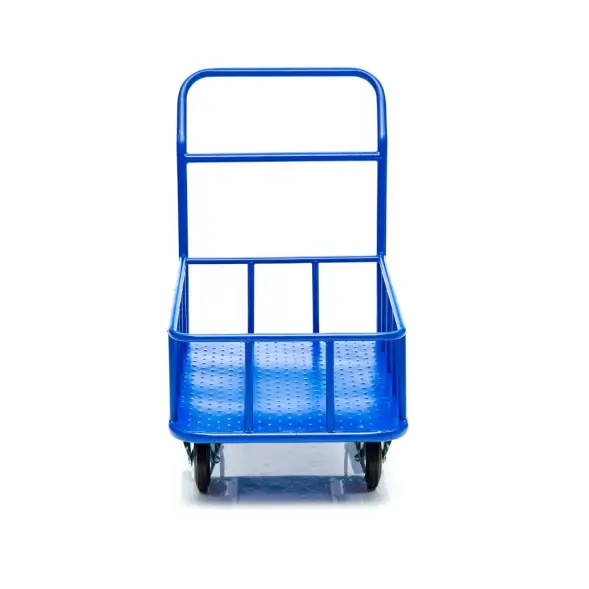 Тележка платформенная Стелла-техник КПБ-300-200-И, с бортом, 600х900 мм