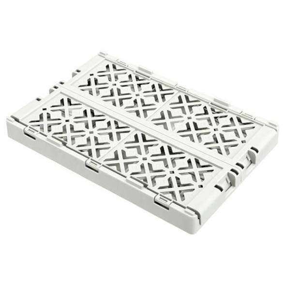 Ящик пластиковый складной ECONOVA Stocky L, 334х250х155 мм, 10.5 л, белый [434297316]