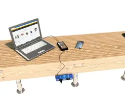 Зарядное устройство и точка доступа Wi-Fi «Валли» 2xTYPE-C и 1x220V